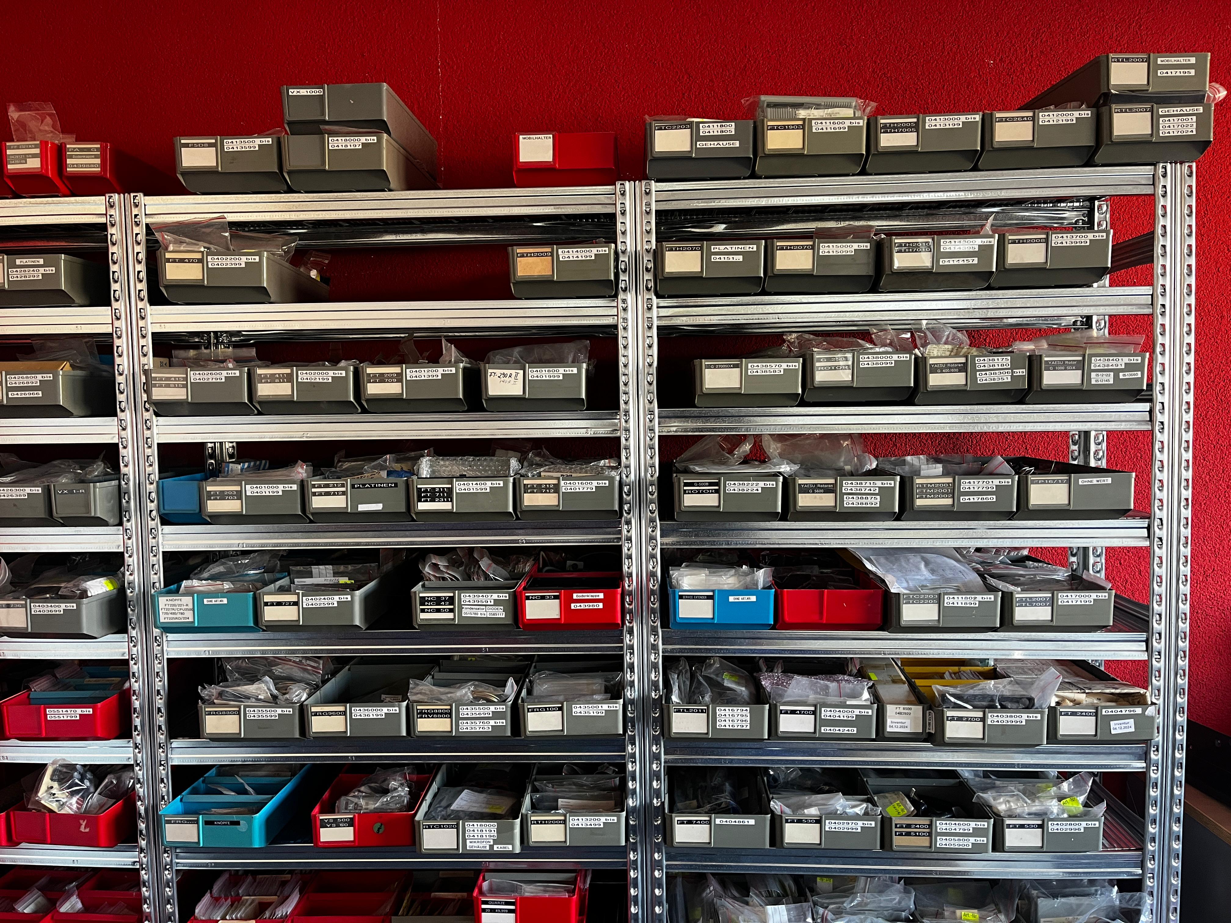 Lagerbestand – Regalübersicht